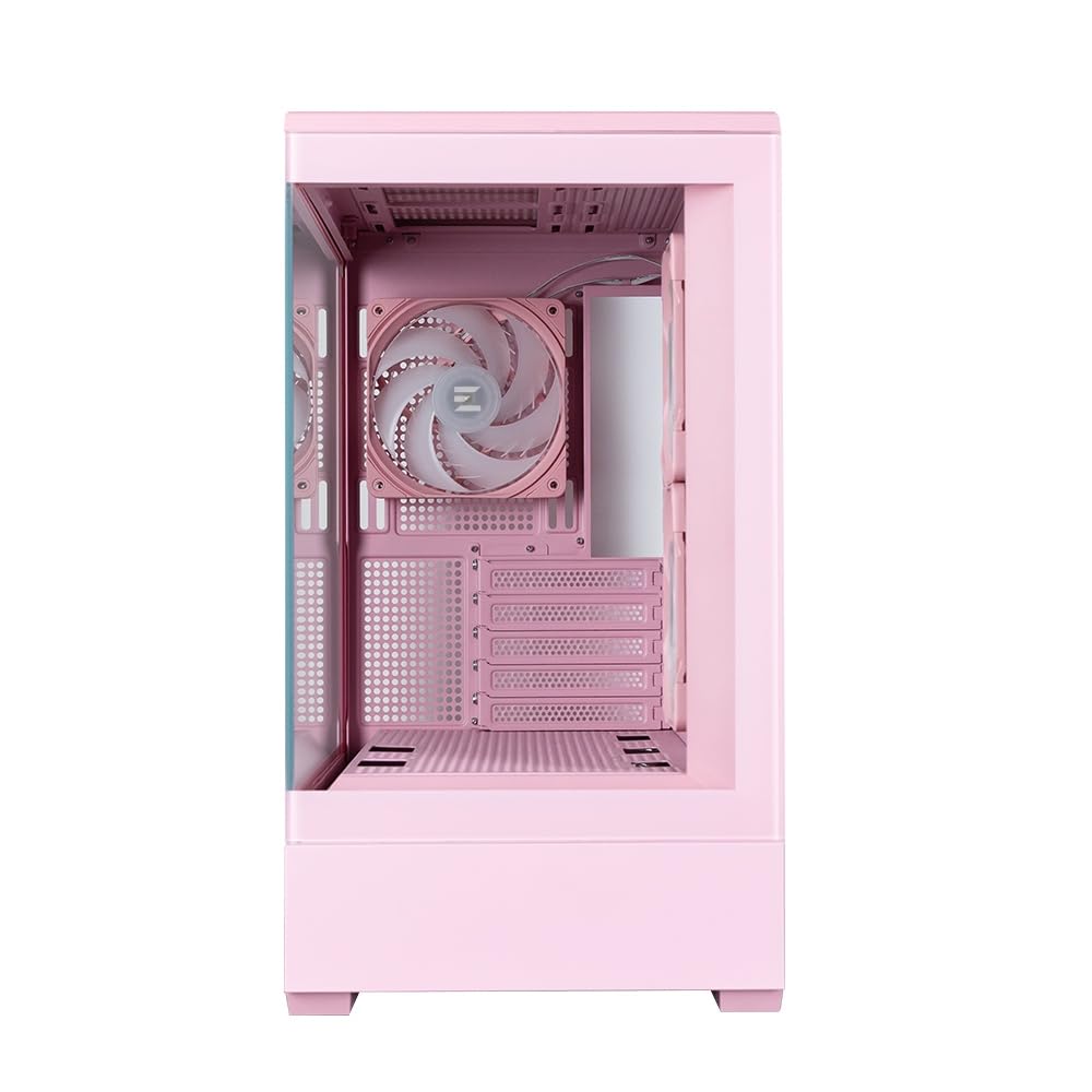 Amazon | ZALMAN P30 PINK V2 ミニタワー型PCケース CS9475 | ZALMAN