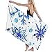 Produktbild Gebrb Duschtücher/Badetücher,Strandtücher, Women's Bath Towel Wrap - Forzen Flake Travel Waffle Spa Beach Towel Wrap for Girls