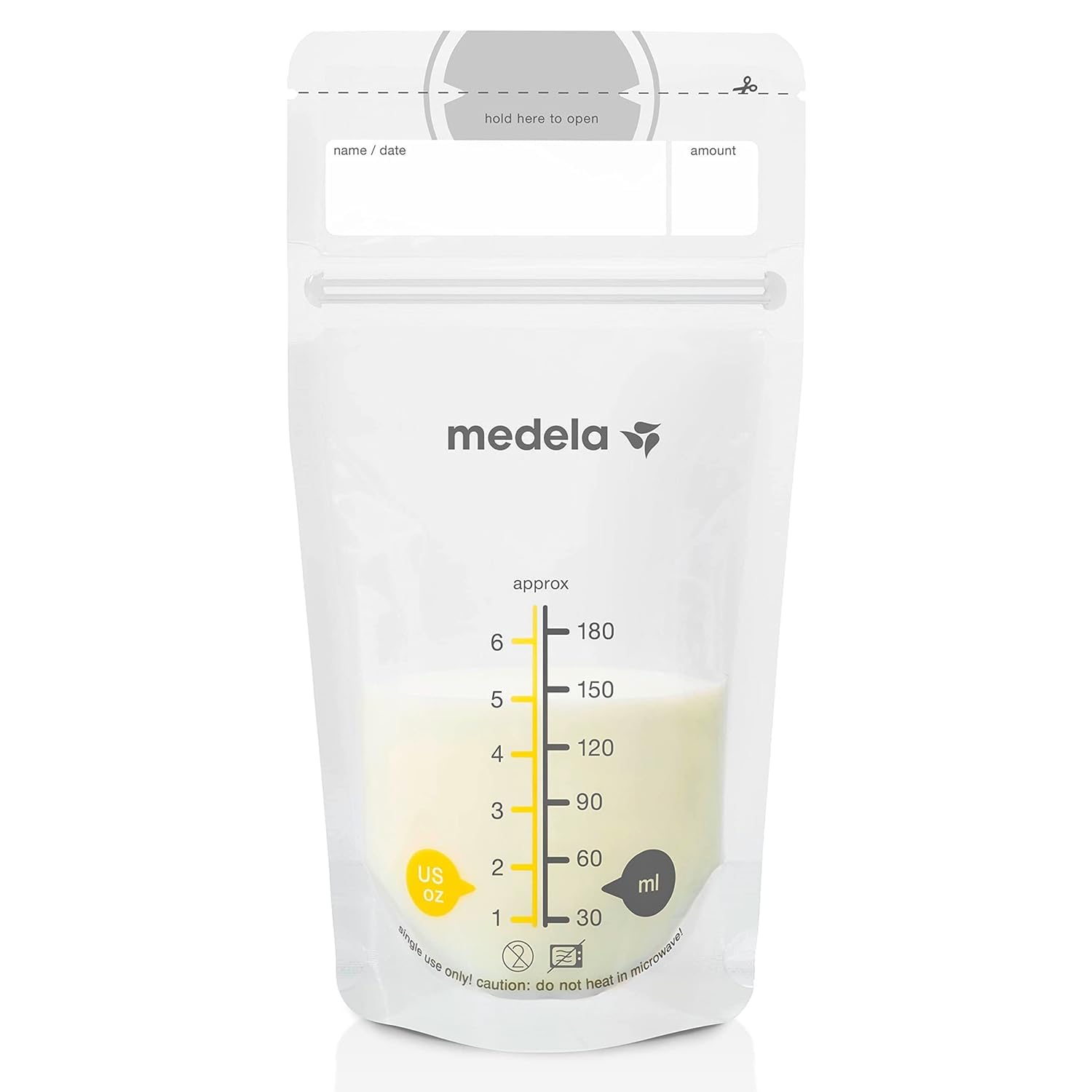 Medela Breast Milk Storage Bags, 50 Count