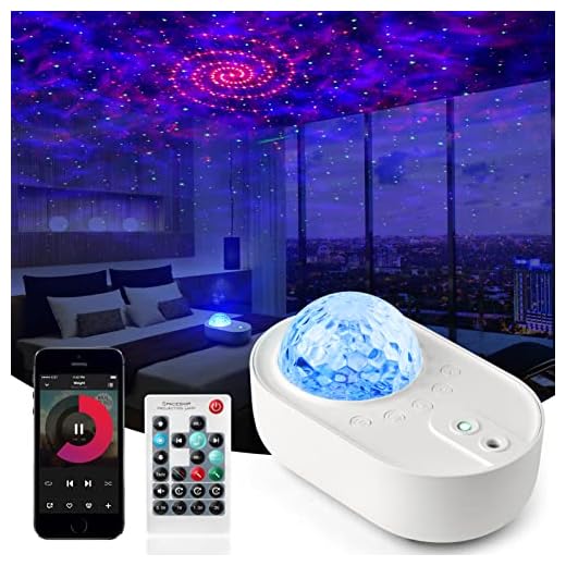 3-in-1 Star Projector with Bluetooth Speaker
