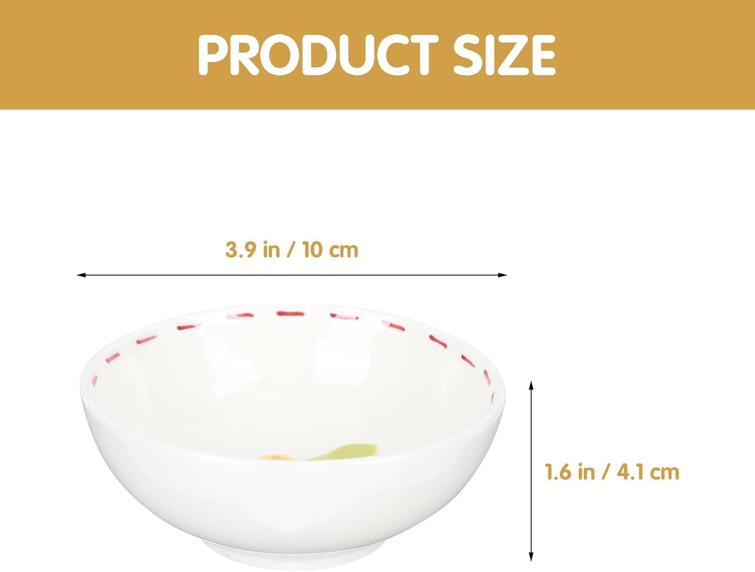 Versatile Ceramic Easter Bunny Small Rice Bowl Salad Bowl Sauce Dish for Kitchen Dining Tableware Home Use