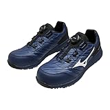 [ミズノ] 安全靴 オールマイティ ALMIGHTY SU51L BOA 和 F1GA2412 (こんじょう×しろ, 26.0 cm)