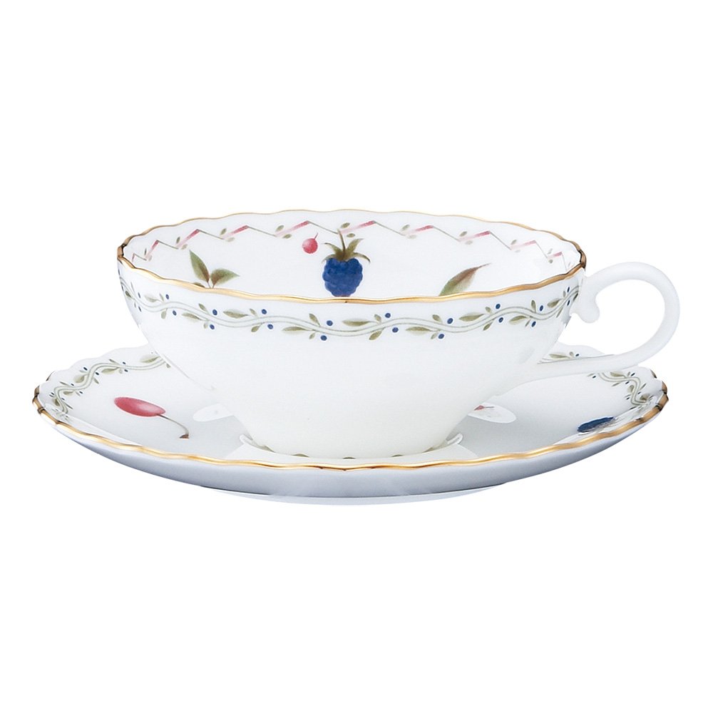 Amazon｜Noritake ノリタケ ティー カップ & ソーサー 180cc ポート