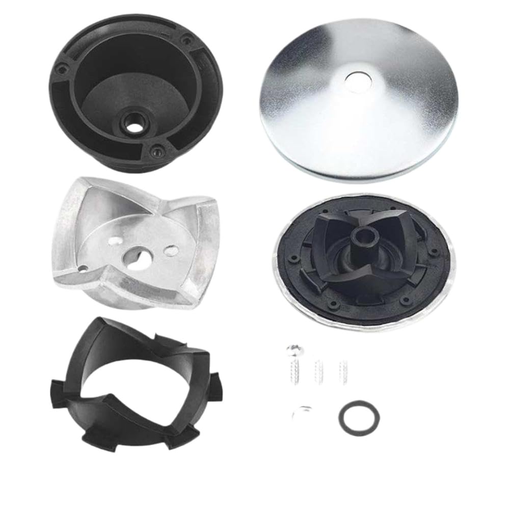 Kit de polea impulsada Compatible con Equipos de jardinería de césped para reparación de repuestos de componentes