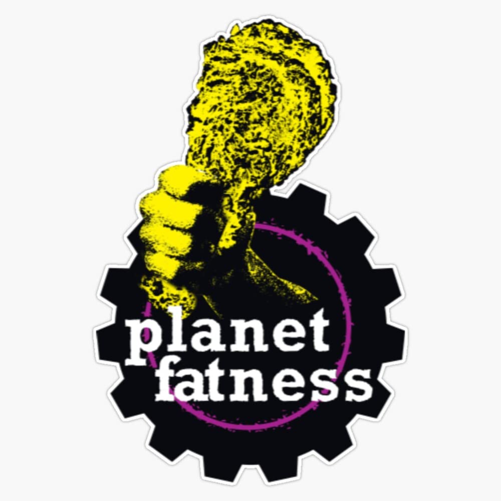 Gym Parody Planet Fatness [Fitness Parody] Sticker Decal Waterproof 5 Inches