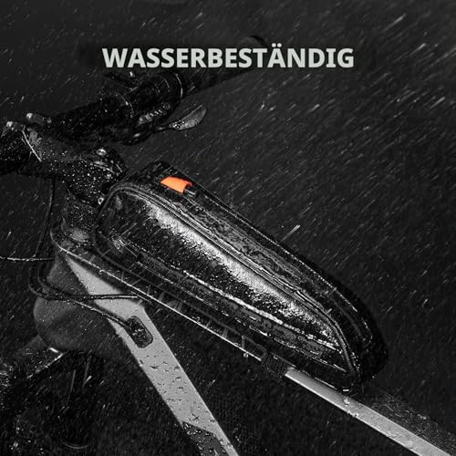 ROCKBROS Fahrradtaschen Set Lenkertasche + Rahmentasche Abnehmbar – Ansicht 6