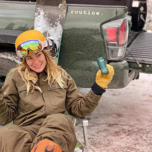 Routine Natural Deodorant Stick For Women And Men - 50G | Anti Sweat Antiperspirant For All Types Of Skin | Formulated With Activated Charcoal, Magnesium, And Prebiotics - Moon Sisters #TOP4