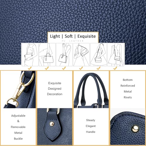 Bolso de mujer tipo Tote y Crossbody de cuero miniatura 7