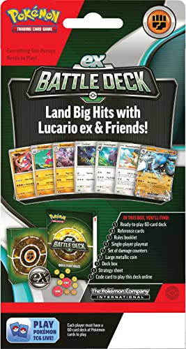 Pokemon 699-85229 Tcg: Lucario Ex Battle Deck  thumb #3