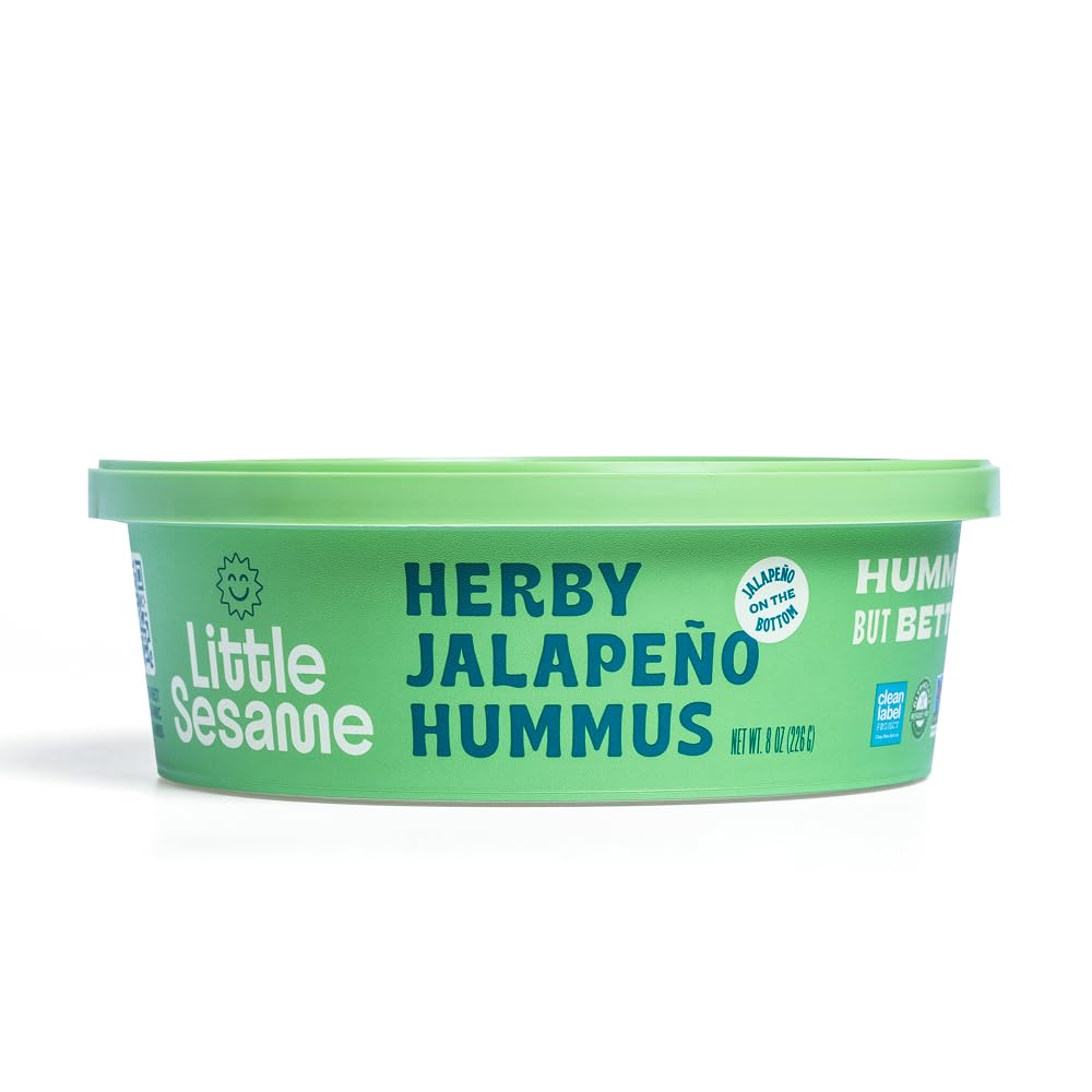 Hummus Herby Jalapeno, 8 Ounce | Grocery Pickup & Delivery | Whole