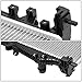 DNA Motoring OEM-RA-13401 13401 Factory Style Aluminum Core Radiator Replacement Compatible with 14-18 Jeep Cherokee AT/MT