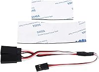 Vista 6 de Simulador de sonido del motor, juego de módulo simulado de sonido de motor de automóvil RC con altavoz para 1/10 vehículos modelo de coches simulado