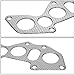 DNA Motoring GKTSET-IS250-06 Aluminum Exhaust Manifold Header Gasket Set Replacement
