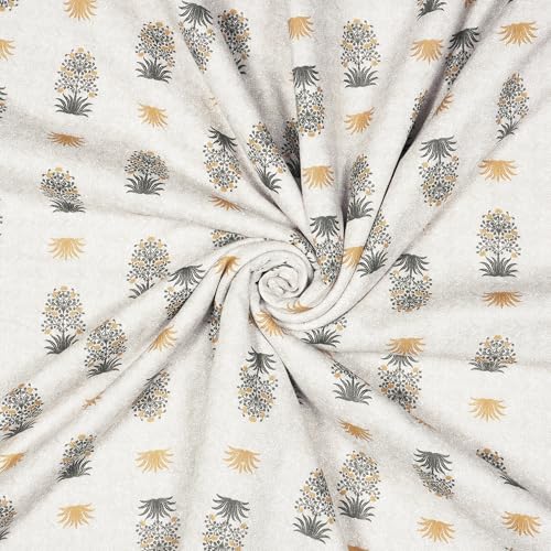 Image of Story@Home Dohar Singlee Bed Cover Cotton 100% | 150GSM 144 x 220 CM Quilt AC Blanket for Summer | AC Comforter Double Bed | Green & White, Motif Reversible Design Duvet | All-Season Blanket