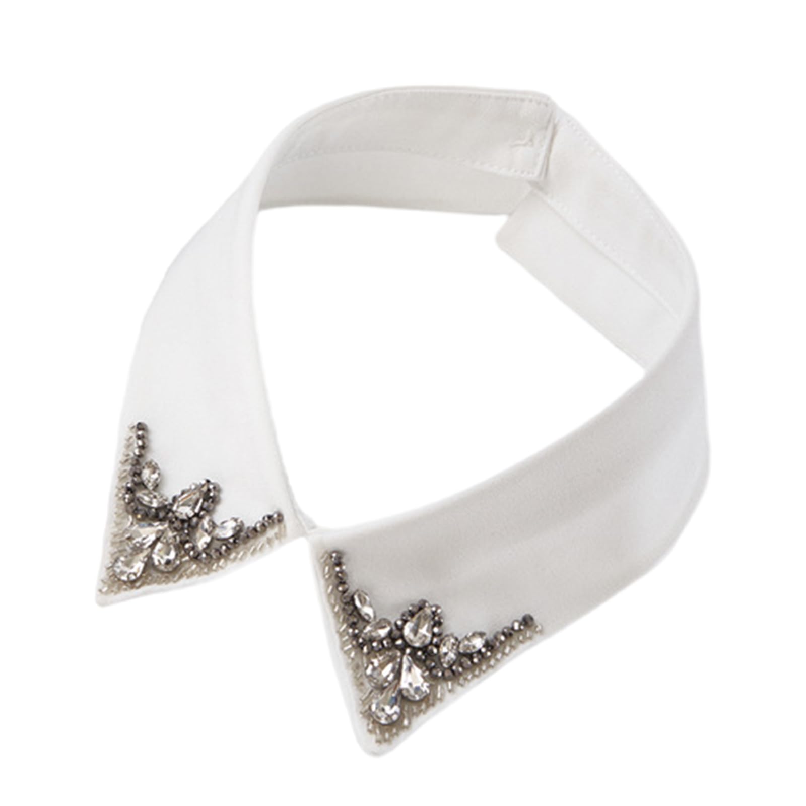 MICFENY Luxury Rhinestones Embellished Detachable Collar Back Opening Design Comfortable Prom Accessory For Women