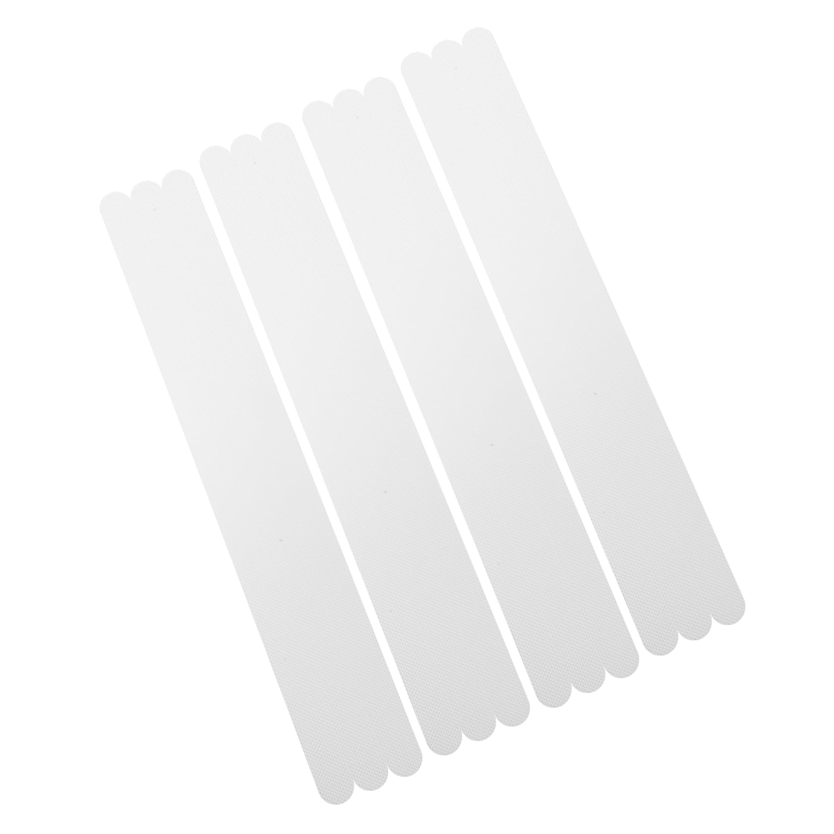 Cabilock 5 Sätze rutschfeste Aufkleber Klebesticker Stickers Aufkleber Poolsicherung Antirutsch Für Treppen Anti Slip Mat Treppenläufer Für Duschräume Morgen Weiß Stück * 5