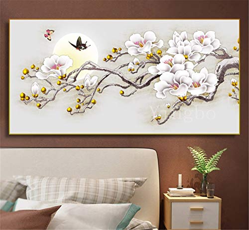 Diamond Painting Magnolia Square Drill | Broderie 5D Grand Format