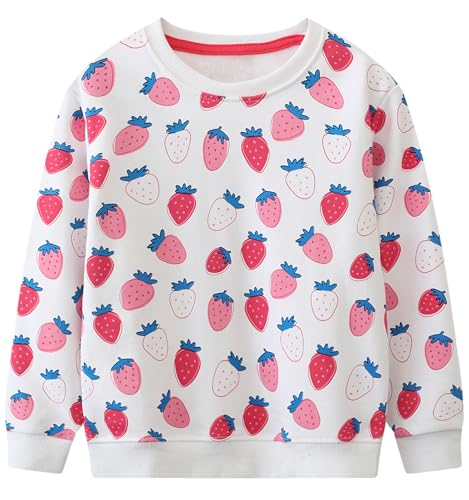 Image of Hongshilian Unisex Kids Cute Cartoon Cotton Sweater Shirt