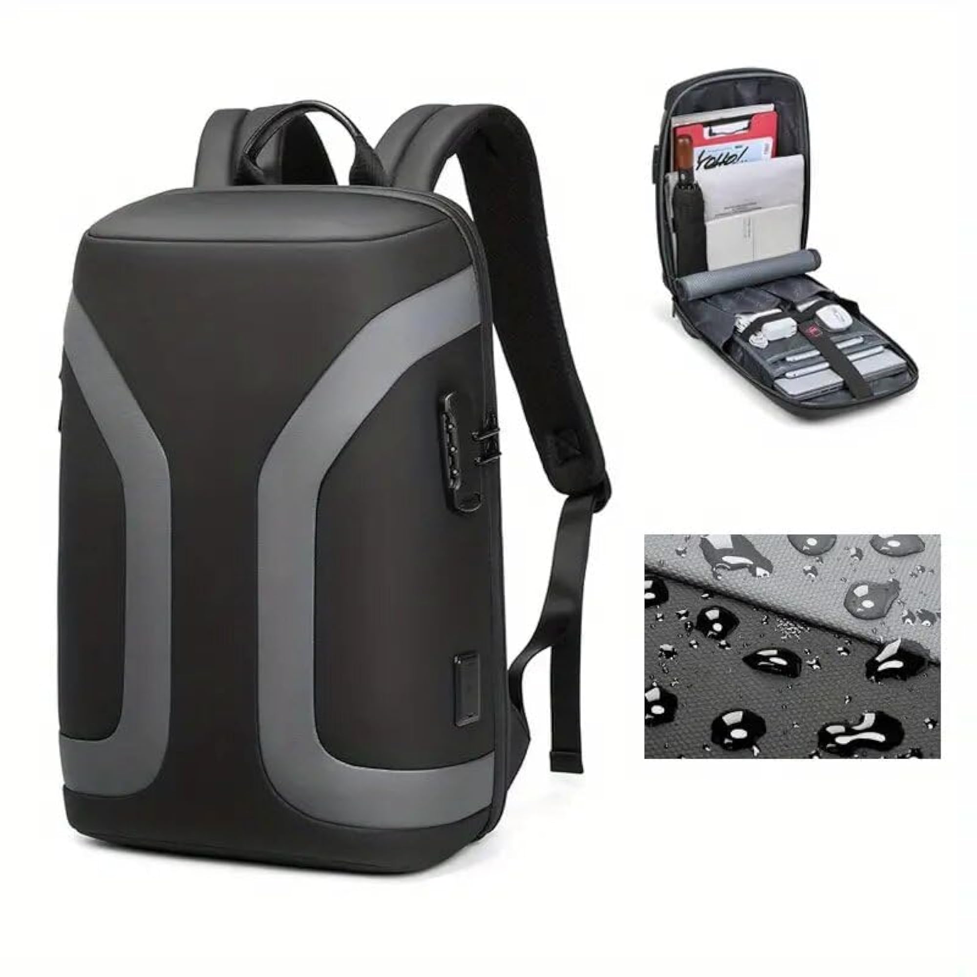 Pro Series Smart Tech Anti-Theft Laptop Backpack for Men & Women