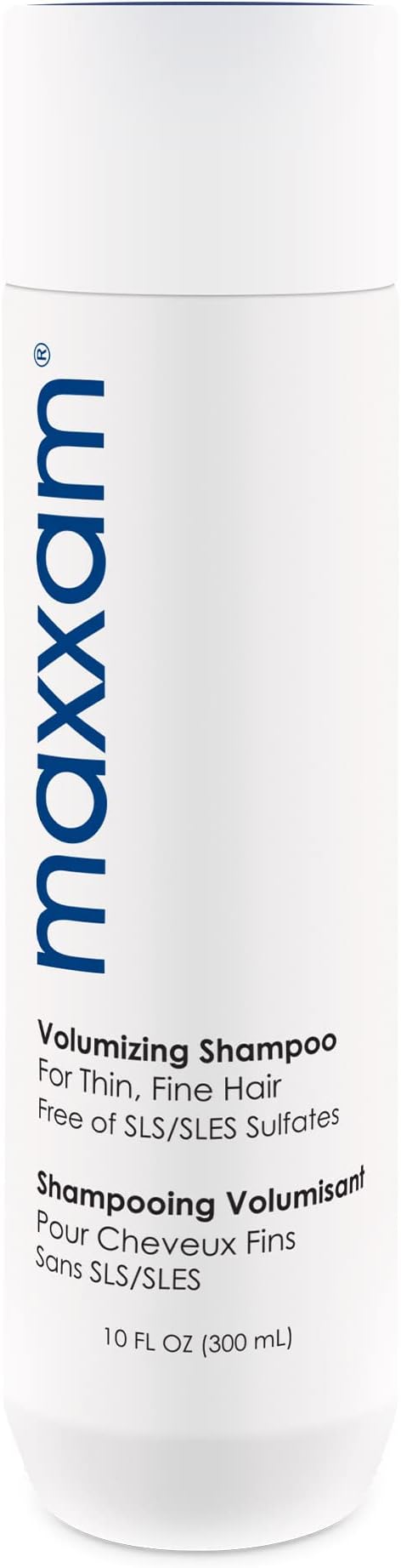 Maxxam Daily Volumizing Shampoo for Hair Growth, Gentle Hair Thickening Shampoo for Color Treated Hair, 10 Fl Oz