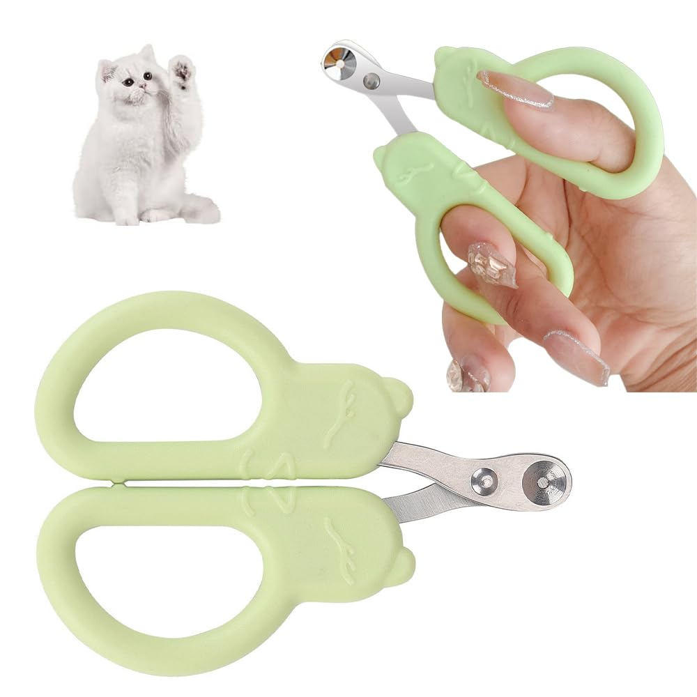 Pet Nail Clippers Curved Surface Fits Paw Shape Non-Slip Handle for a Secure Grip Easy to Use Even