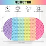 Zoom IMG-2 zokbom tappetino da bagno ovale Zoom IMG-2 zokbom tappetino da bagno ovale