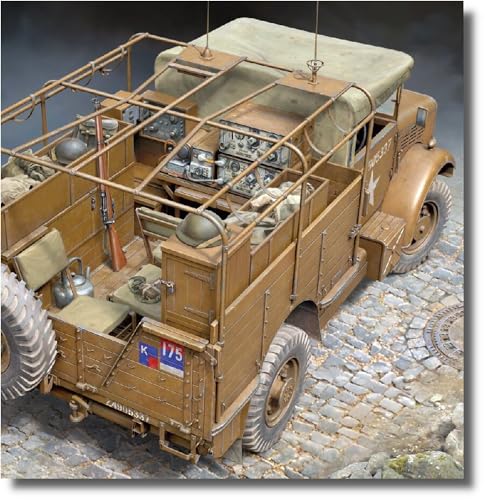 Maquette Bedford MWR WWII Gecko Models 35GM0061, camion radio militaire britannique 1:35