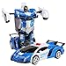 QTWW Transformers Jouets Télécommande Transformateur Voiture 2 en 1 Télécommande Voitures pour Enfants Garçons Âges 5-12 Déformation Robot RC Car pour Enfants Garçons Filles