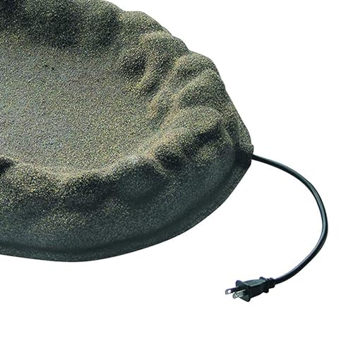 Farm Innovators Inc. 338597 Farm Innovators Fs-1 Four Seasons Outdoor Sand Coated Stone Like Heated Birdbath thumb #7