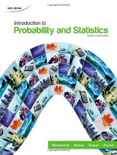 Introduction To Probability and Statistics 0176440887 Book Cover