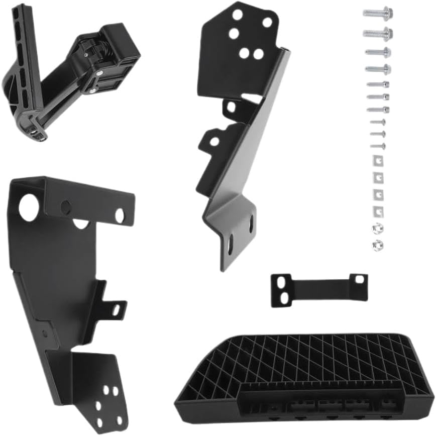 Rear Bumper Side Bed Step Kit Retractable BedStep F150 2021 2022 2023