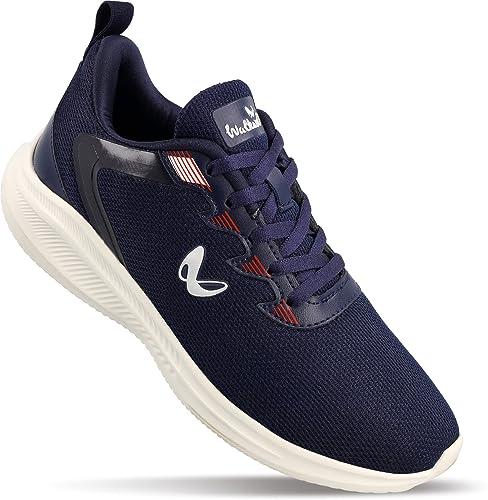 Image of WALKAROO Gents Navy Blue Sports Shoe (XS9760) 9 UK