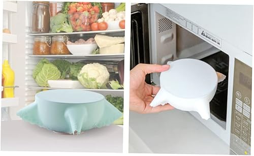 Miniatura 2 de TIDTALEO Tapa de olla Tapas elásticas de silicona Envolturas de sello de silicona Cubierta de sello de silicona Tazón de comida