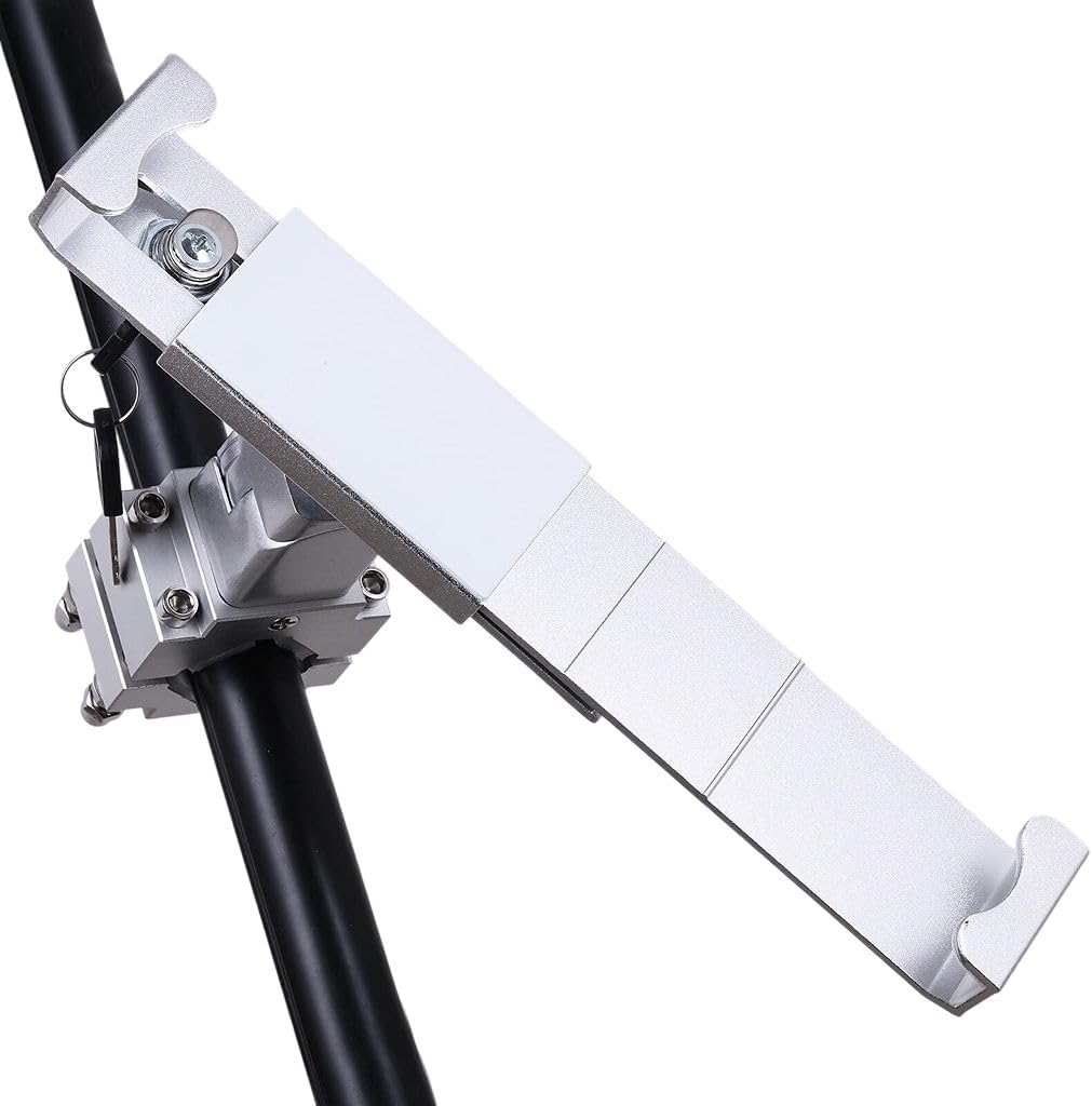 Aluminum Alloy Secure Tablet Mount Silver for 10-13 inch, W129230839 (Mount Silver for 10-13 inch Tablet)