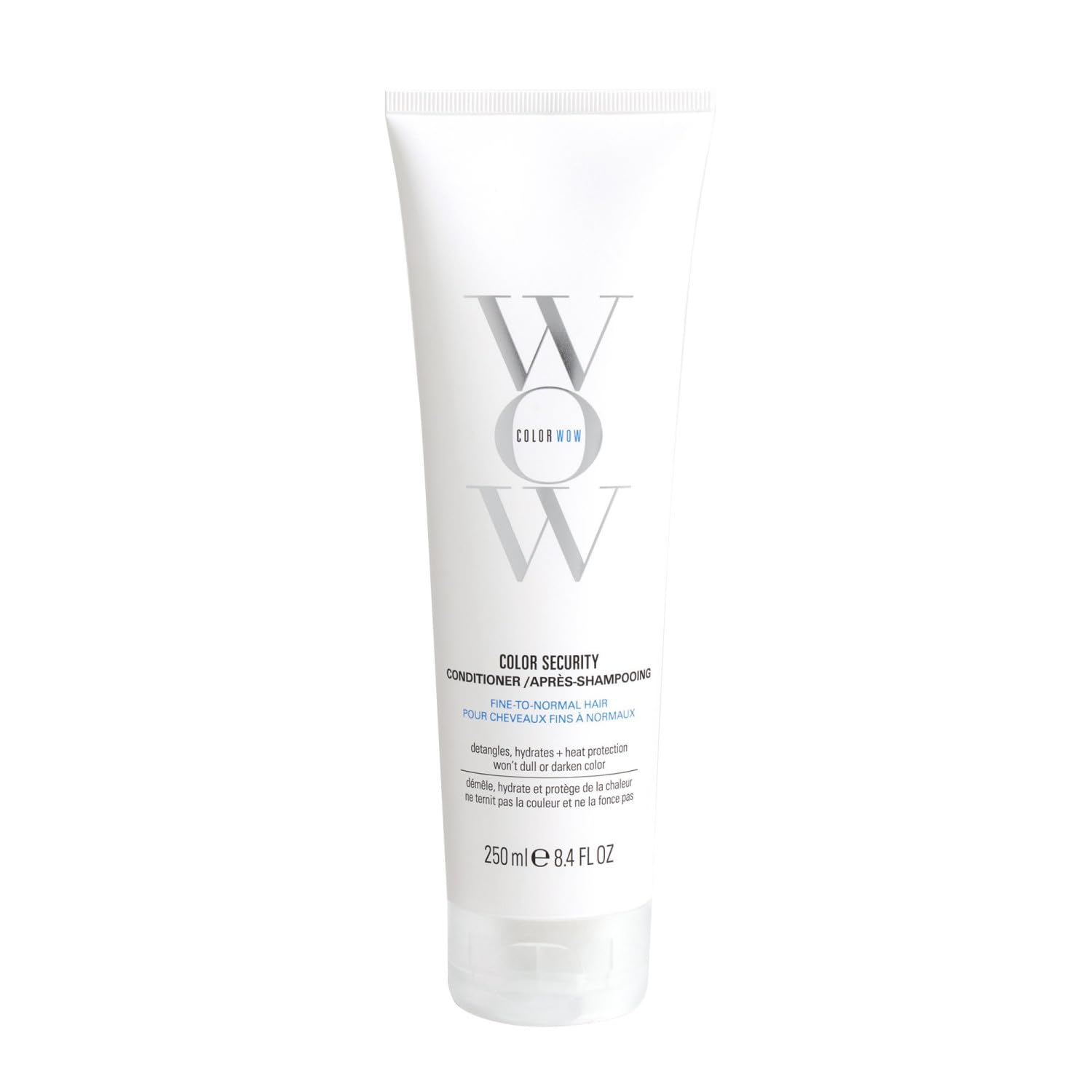 Color Wow, Color Security Conditioner Fine-Normal, Balsamo Leggero, Idrata e Districa senza Appesantire, Con Olio di Argan e Complesso Sealicon, Per Capelli da Fini a Normali, 250ml
