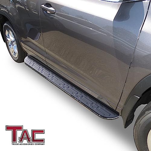 Estribos TAC para Toyota Highlander 2014-2019 aluminio negro miniatura 2