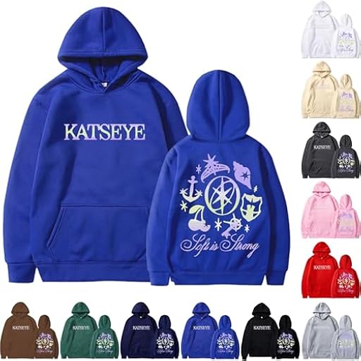 para Katseye Sudadera mujer de gran tamaño con capucha, sudadera con capucha a la moda, modelo retro, suéter de invierno con capucha para hombres y mujeres, estilo Harajuku casual elegante, suéter de | Ya disponible en tu tienda friki favorita! En mundofriki.es!