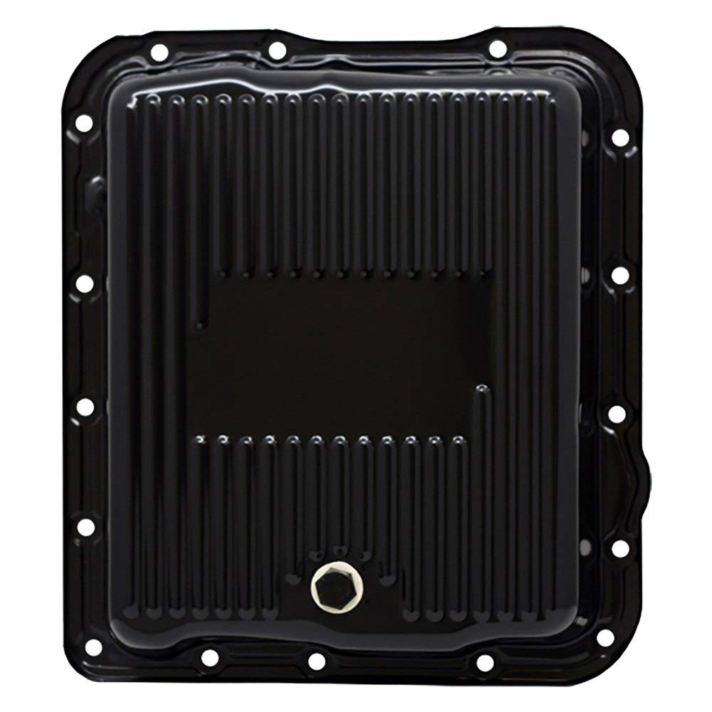 CFR Performance Chevy/GM 700R4-4L60E-4L65E Steel Transmission Pan - Black EDP by CFR Performance - Transmission Pans