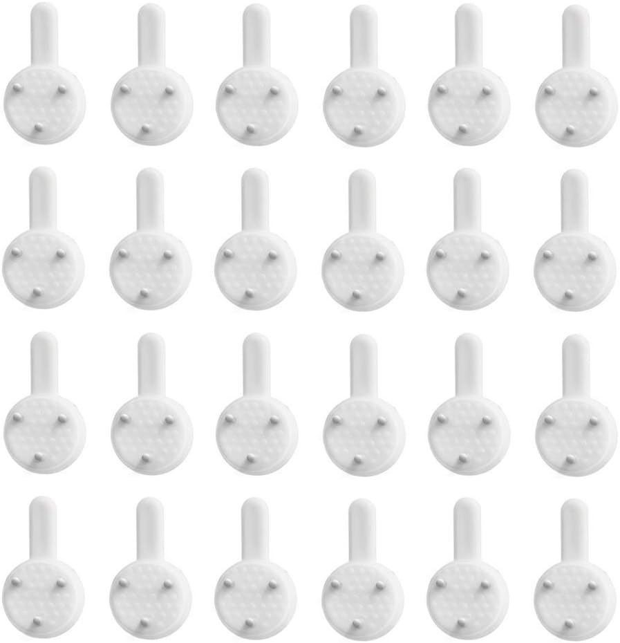 50Pcs Hardwall Hangers Traceless Wall Picture Hook Frame Wedding Photos