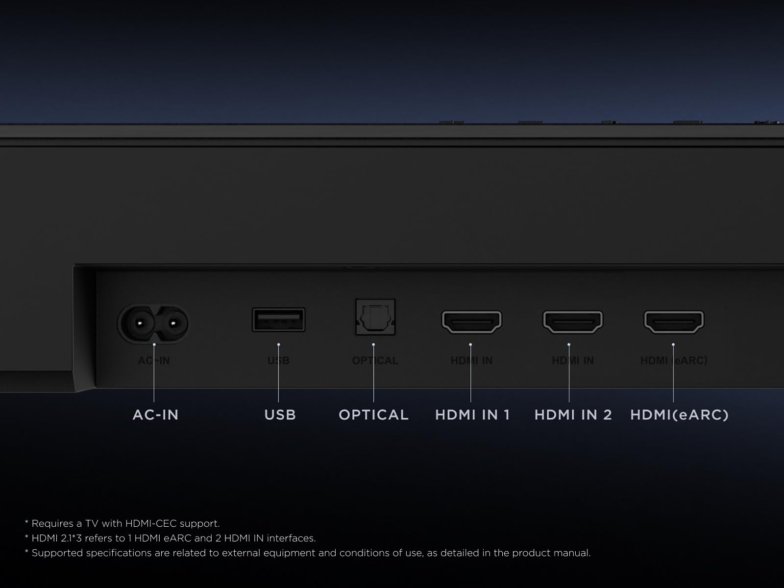 TCL Barra de Sonido Q85H Pro 7.1.4 Canales para TV, 860 vatios, Cine en casa, Sonido Cine Envolvente, expansión de Sonido, Dolby Atmos, DTS:X, Bluetooth 5.1, HDMI 2.1, Mando a Distancia único, USB