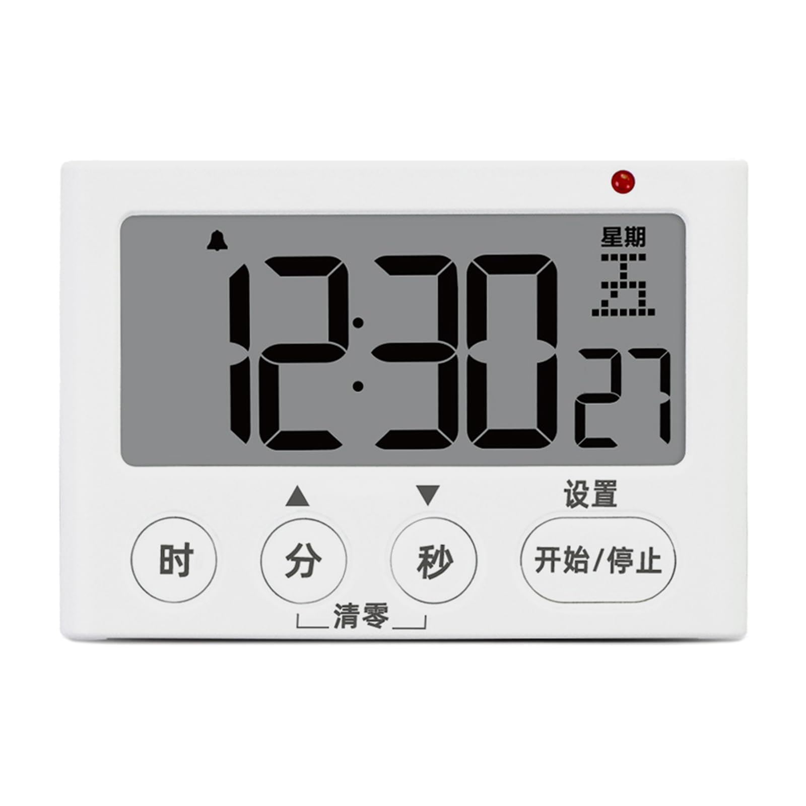 CUNZJIA Magnetic Digital Timers Kitchen Countdowns Timers for Cooking and Study with Magnetic Backing