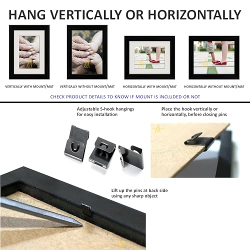 Image of ArtzFolio Wall Photo Frame D121 | Wall Photo Picture Frames Home & Wall Decoration | Dark Brown | Set of 31 Units | 4x6-18 Unit | 5x7-9 Unit | 6x6-2 Unit | 8x10-2 Unit