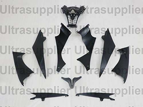 Blue W/Matte Black Complete Injection Molding Fairing Kit Bodywork Bodyframe Body Kits Set Motorcycle Aftermarket Parts For Yamaha Yzf R6 Yzf-R6 Yzfr6 2008 2009 2010 2011 2012 2013 2014 2015 2016 #TOP4
