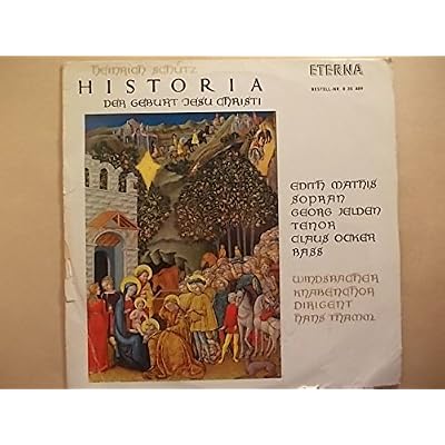 Heinrich Sch&uuml;tz: Historia der Geburt Jesu Christi