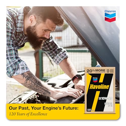 Image of Havoline Motor Oil 10w40 Smart Change Engine Oil, 10W-40, 6 Quarts, Pack of 1
