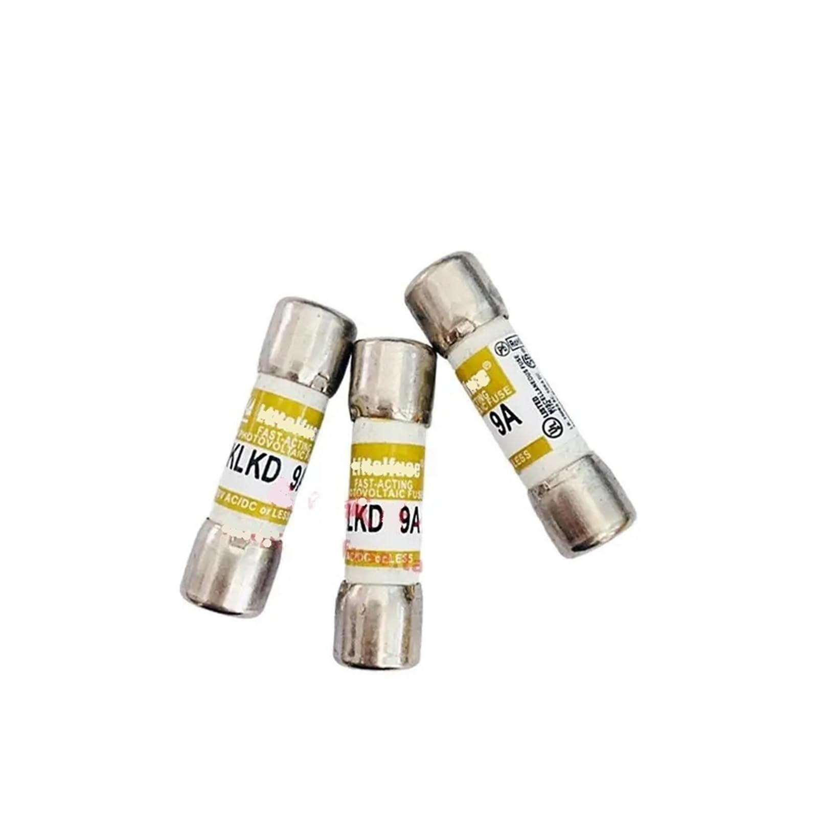 CXFCIHFT 1pcs KLKD 1A 2A 5A 6A 8A 10A 12A 15A 20A 25A 30A 10 * 38 600V fuse(KLKD 15A)