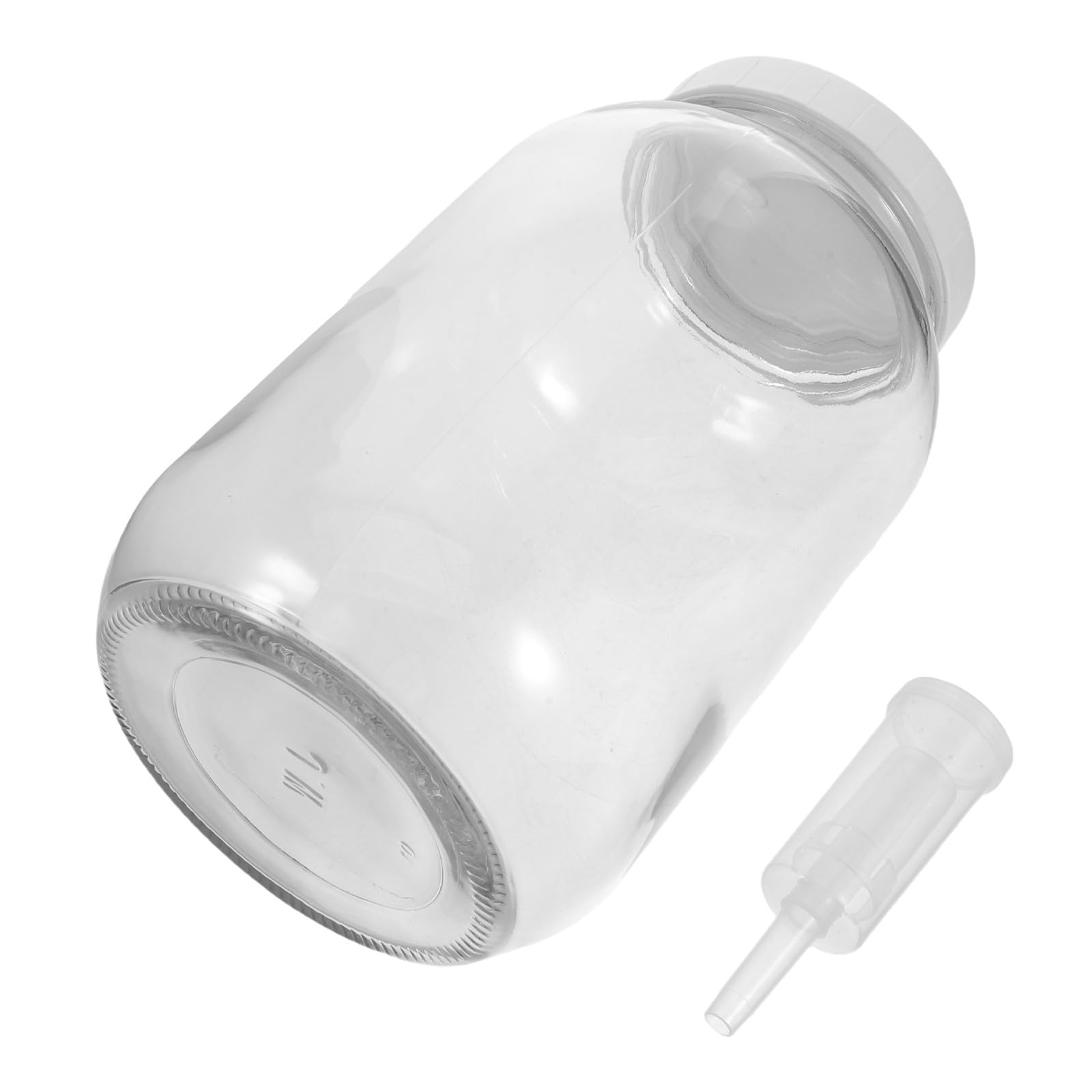 TOYANDONA Tarro con Boca Ancha para Fermentación de 1 Galón de Vidrio