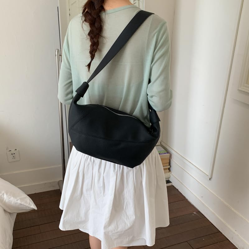 Borsa a tracolla da donna versatile in pelle PU, grande capacità