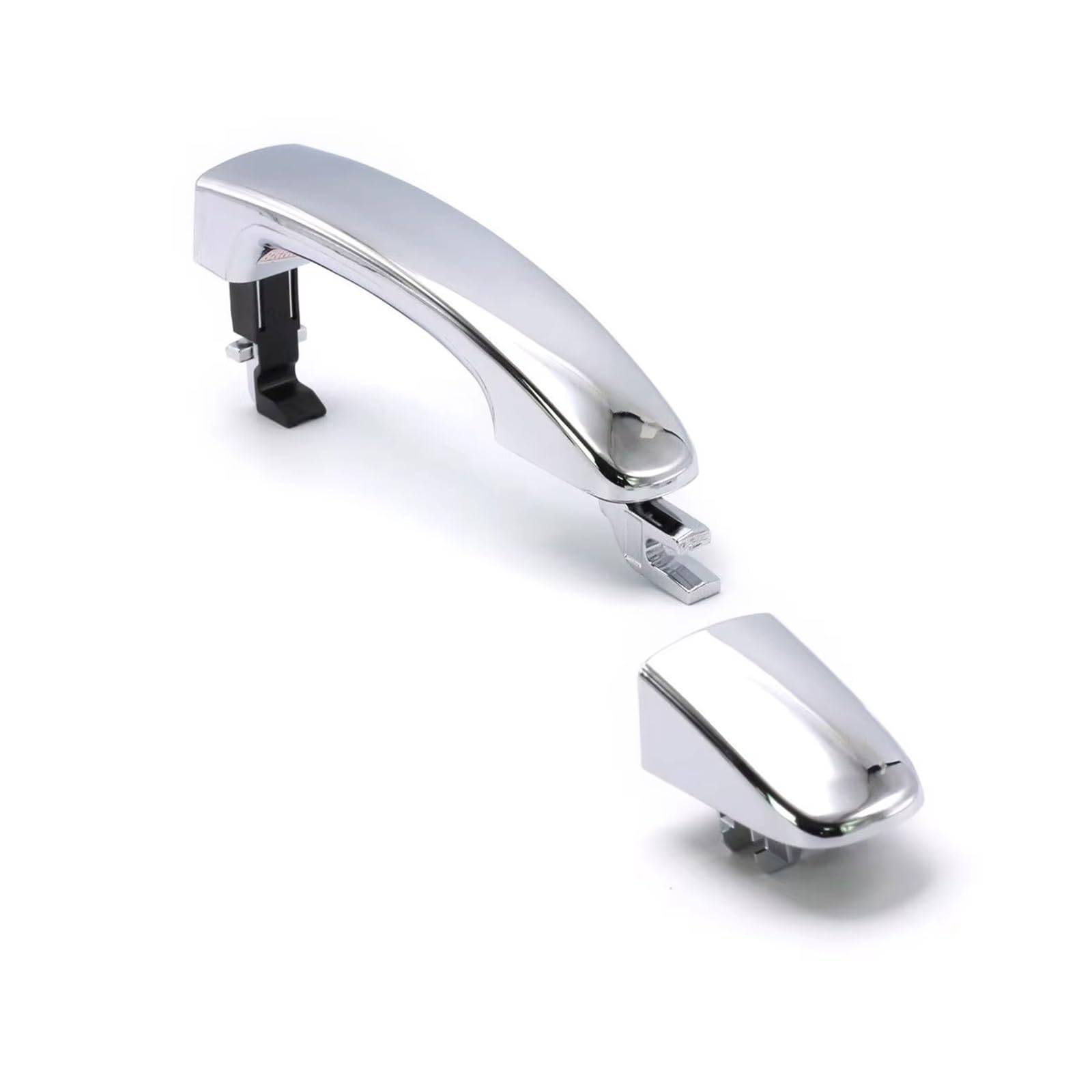 ZhanNuoBHd for Ranger for Everest for T6 for T7 for Mazda for BT50 2012-2020 Outer Exterior Door Handle Chrome with Cap Vehicle Exterior Outer Door Handle(Handle NO Key Hole)