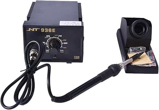 936 Soldering Station Digital Solder Iron Welding Station Electric Soldering Iron Industrial Soldering Station 60W 2ohm Power, Garden & Hand Tools